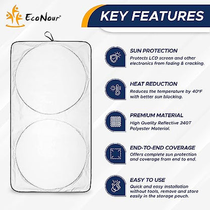 RV Windshield Sun Shade