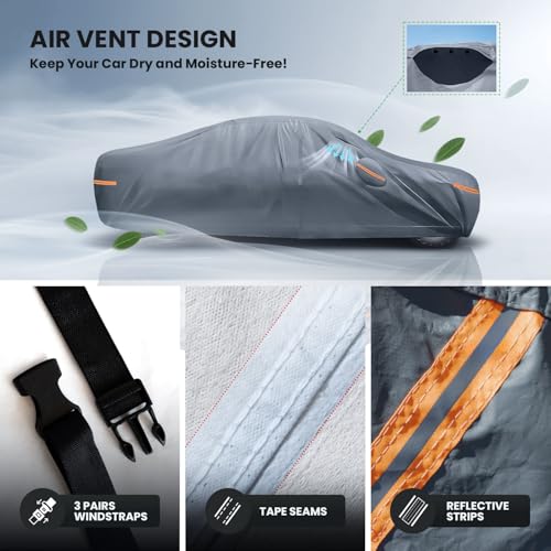 Waterproof Tesla Model X (Sedan Car Cover / Custom Fit Tesla Model X)