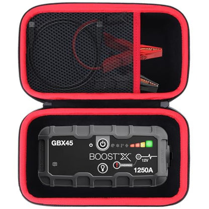 Storage Case Compatible with Boost X GBX45 1250A 12V UltraSafe Portable Lithium Jump Starter Car Battery Booster Pack (for Boost X GBX45)