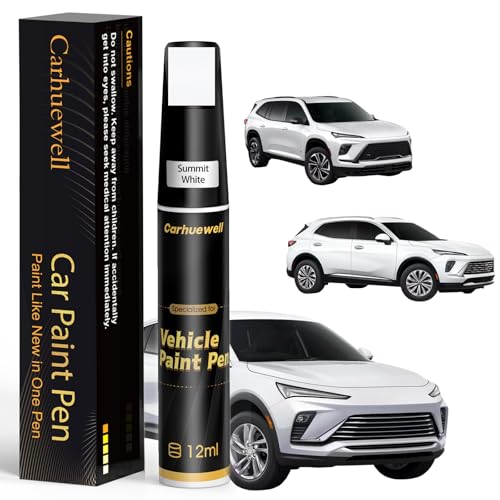 Touch Up Paint for Buick Summit White (For Buick / Summit White(GAZ/WA8624)for Envision/Enclave/Encore GX/Envista)