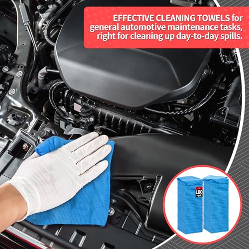Shop Towels 100 Pack Microfiber Towels for Cars