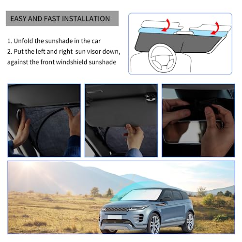 Windshield Sun Shade for Lexus TX (for Toyota Highlander 2020-2024 2025)