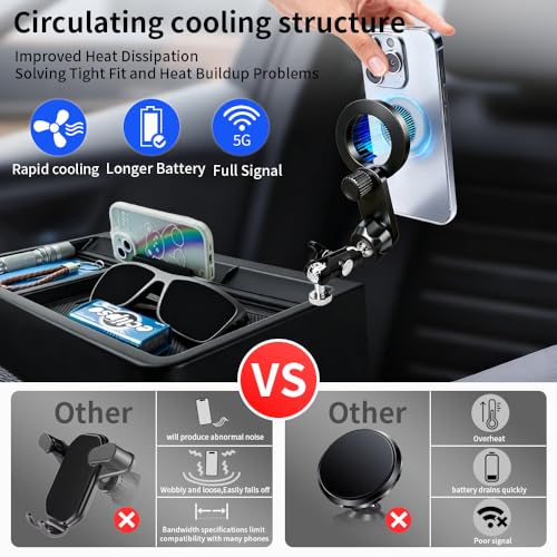 Car Phone Holder Mount for Ford Explorer 2025 2026 2027 Accessories (for Ford Explorer 2025 2026 2027)