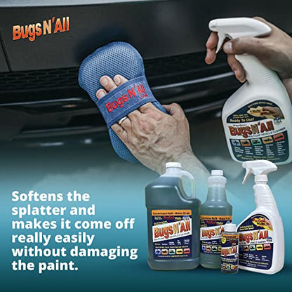 Bugs N’ All Multipurpose Car Cleaner & Degreaser (Multi-Surface Car Cleaner 1 gal)