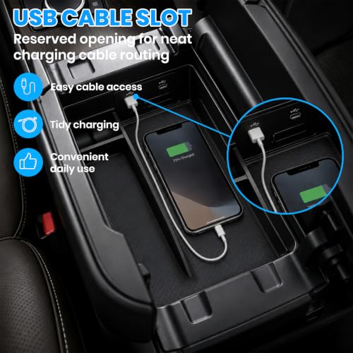 Center Console Organizer Compatible with Mazda CX (CX90 CX70)