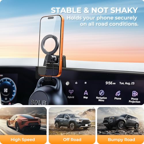 Car Phone Holder for KIA NIRO (Fit for 2023-2026 Niro/EV/Hybrid, 8/10.25-Inch)
