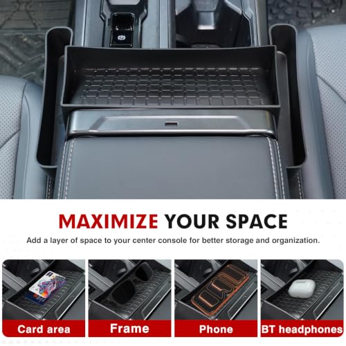 Center Console Sunglasses Holder for 2026 Toyota RAV4 Accessories (2026 Toyota RAV4-Side Tray)