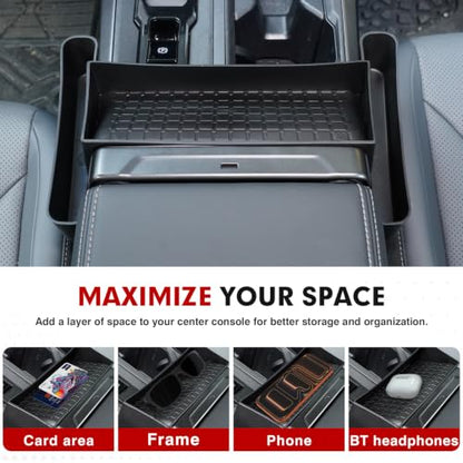 Center Console Sunglasses Holder for 2026 Toyota RAV4 Accessories (2026 Toyota RAV4-Side Tray)