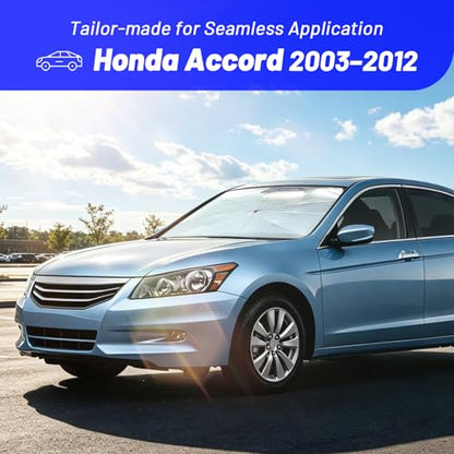 Windshield Sun Shade for Honda Accord 2003 (Fit for Honda Accord 2003-2012)