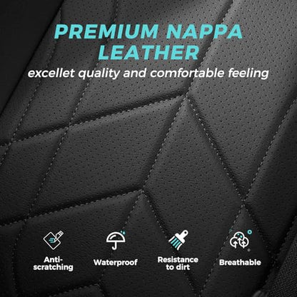 for Toyota RAV4 Seat Covers 2013 2014 2015 2016 2017 2018 RAV 4 XLE SE Limited Platinum Adventure (Black / 2013-2018 Limited/XLE/SE/Platinum/Adventure)