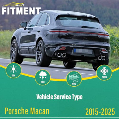 Windshield Wiper Blades Replacement for Porsche Macan 2015 (24"+20"+15")