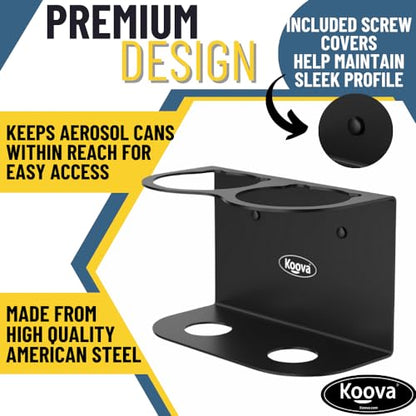 2 Aerosol Spray Can Holder (2-Can)
