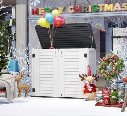Storage Shed Weather Resistance (Off-White)
