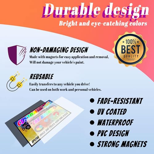 Custom Magnet Car Stickers (44x30cm/11.8x17.5in)
