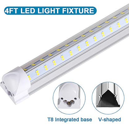 4FT LED Shop Light (25PCS 4FT 4 Row 6000k)