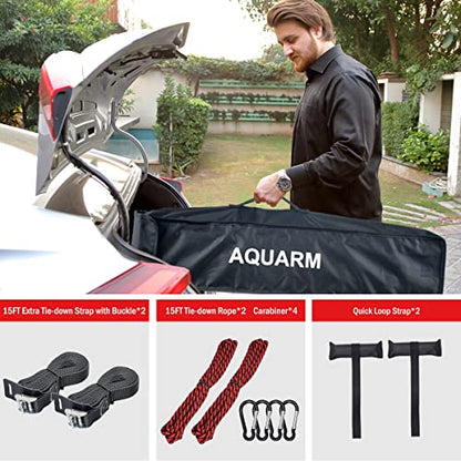 Kayak Roof Rack Soft Roof Rack Pads for Car Kayak Surfboard (RR003 / 32 x 5.5 x 7.5 inches)