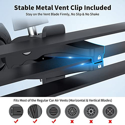 Car CD Slot Magnetic Phone Mount Holder for MagSafe iPhones (Car CD Slot or Vent)
