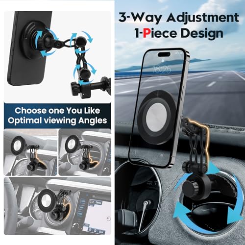 Car Phone Mount for Toyota Tacoma 2016 (For 16-23 Tacoma)