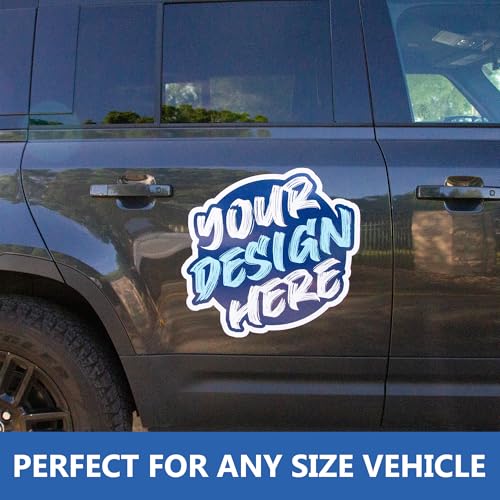 Custom Car Magnet Signs for Advertising and Promotion (Custom Size)