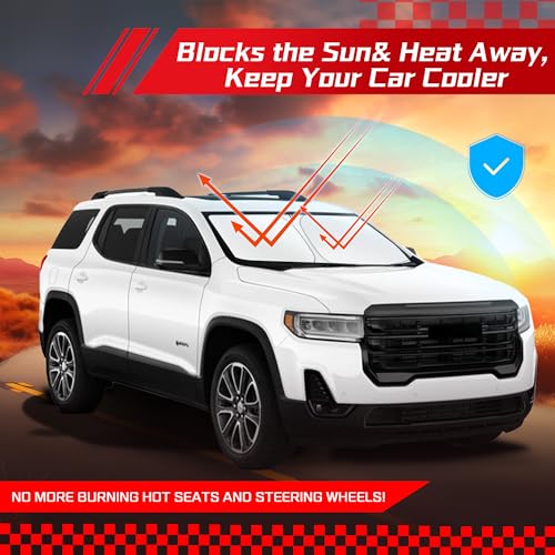 Windshield Sun Shade for GMC Acadia 2017 (for GMC Acadia 2017-2023)