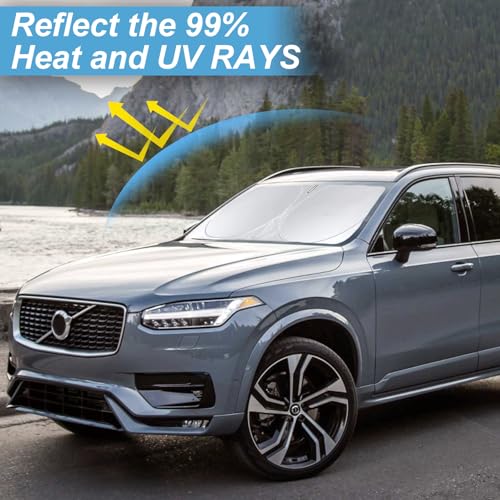 Custom Fit XC90 Windshield Sunshade for 2016 (Fit XC90 2016-2026)