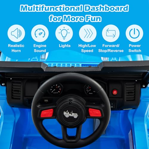 Kids Ride on Car Truck with 2.4G Remote Control (Blue)