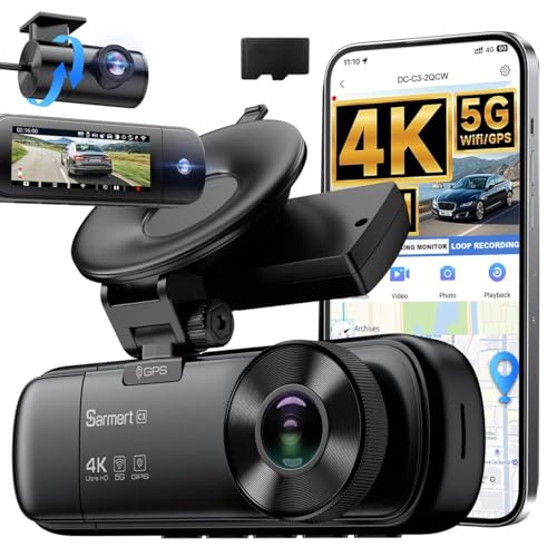 4K 3 Channel Dash Cam (C3)