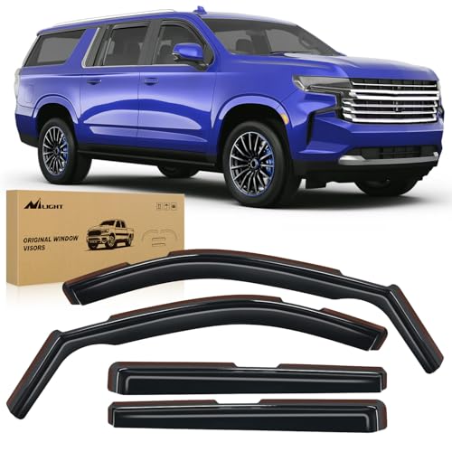 in Channel Rain Guards for Chevy Suburban 2021 (Chevy Suburban 2021-2026)