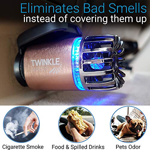 Car Air Purifier Ionizer (Matte Copper)