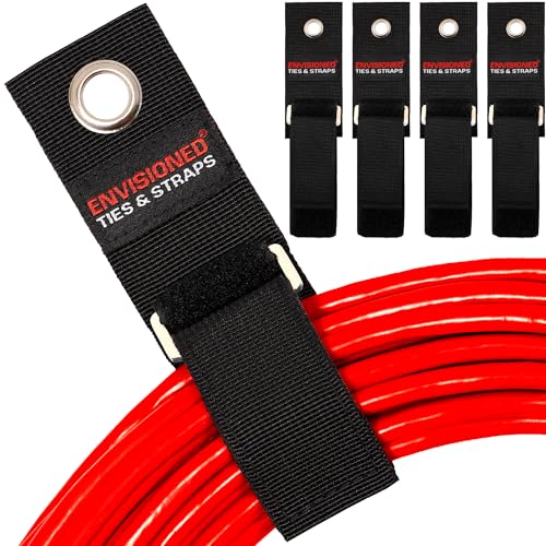 Heavy Duty Hanging Storage Cinch Straps with Metal Buckle (1.5" x 20")
