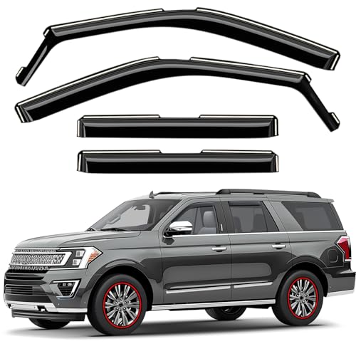 Window Deflectors Smoke Tinted in (For Expedition 18-24)