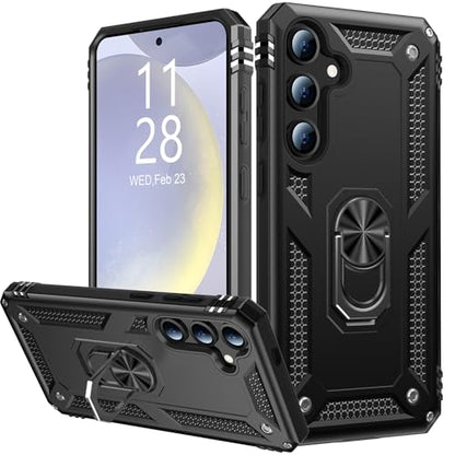for Galaxy S25 Plus Case (Galaxy S25 Plus (Medium 6.7") / Black)