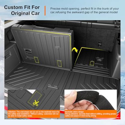Floor Mats Cargo Mat Compatible with 2009