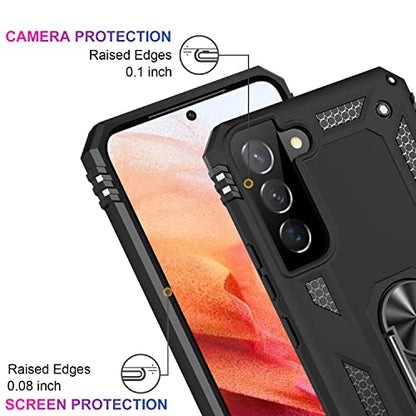 for Galaxy S22 Plus Case (Galaxy S22 Plus (Medium 6.6") / Black)