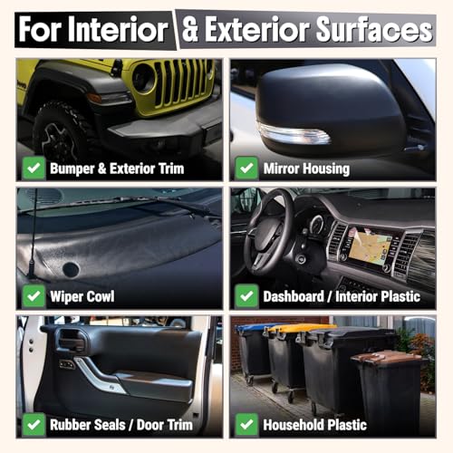Plastic Restorer for Cars (Plastic Restorer - 16 oz)