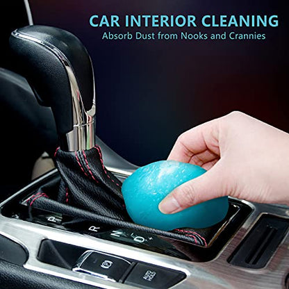 3 Pack Cleaning Gel for Car Detailing Putty Car Vent Cleaner Goo (3 Pack)