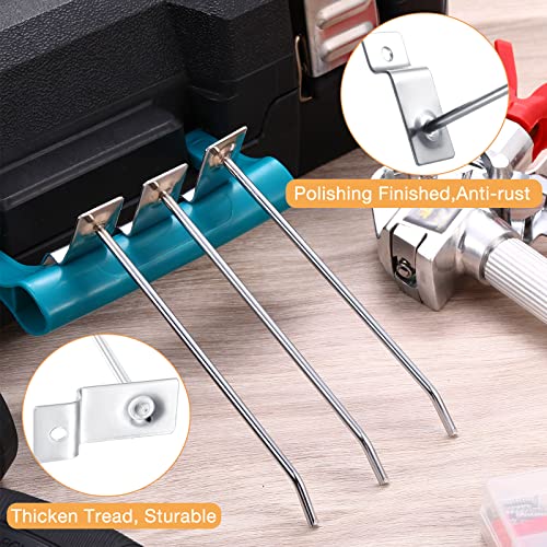 100 Pack Heavy Duty Slatwall Hooks Metal for Garage (6 Inch)