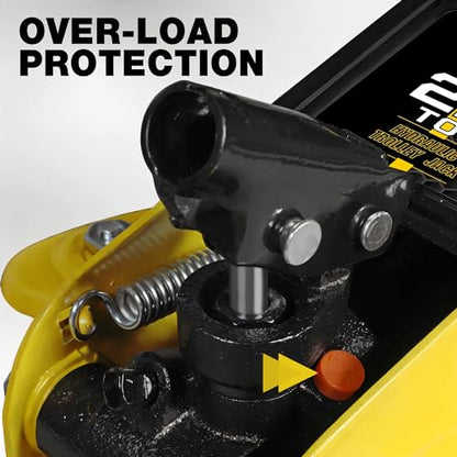 2.5 Ton Trolley Jack with Carrying Case Hydraulic Low Profile Floor Jack for Cars Lift with Single Piston Lift Pump (Steel / 2.5 ton with Case)