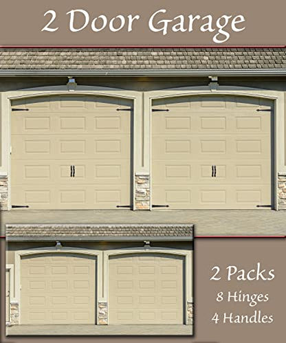 Hinge IT Premium Carriage House Handle & Hinge (Pack of 1 / Premium Hinges)