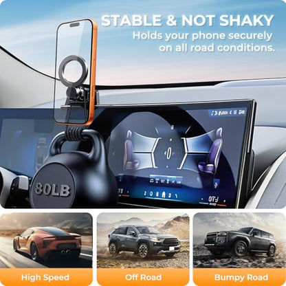 Car Phone Holder for BMW X5 (Fit for 2024-2026 X5/X6 & 2023-2026 X7, 14.9-Inch)