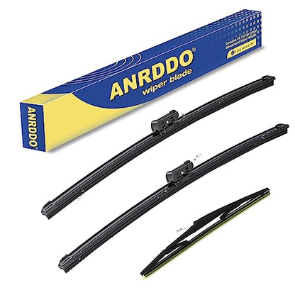 3 wipers Replacement for 2016 (26"+21"+16" / Top Lock)