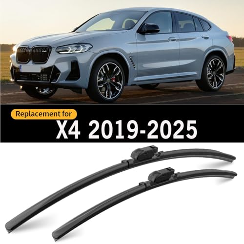 Front Windshield Wiper Blades for BMW X4 2019 (For BMW X4 / 2019-2025)