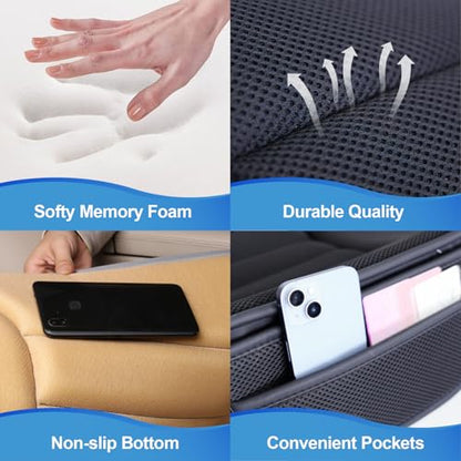 Car Seat Cushion for Driving (4d Black)