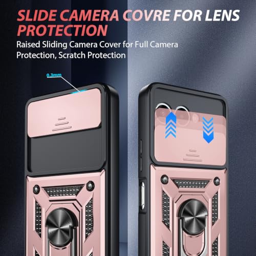 for T Mobile Revvl 8 Case (T-Mobile Revvl 8 (6.5") / Rose Gold)