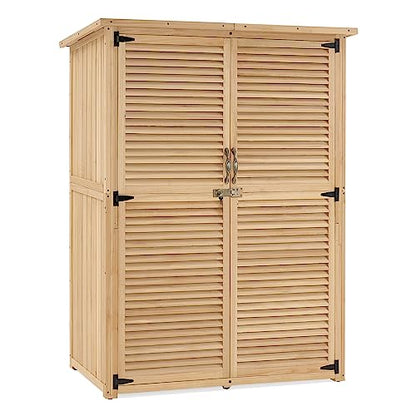 Outdoor Storage Cabinet (Natural / Large)