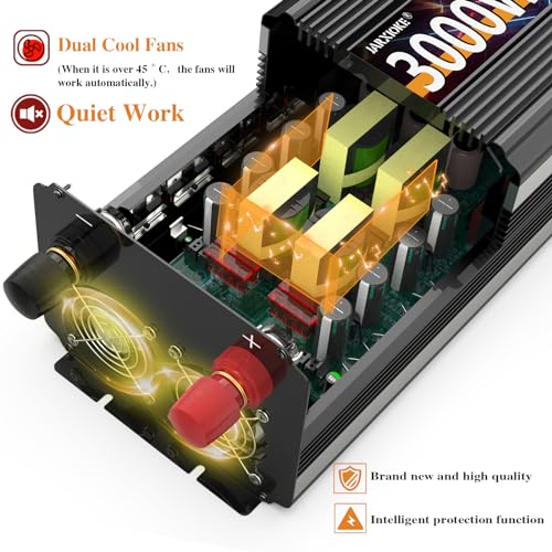 3000W Power Inverter 12V DC to AC 110V (12v-3000W)