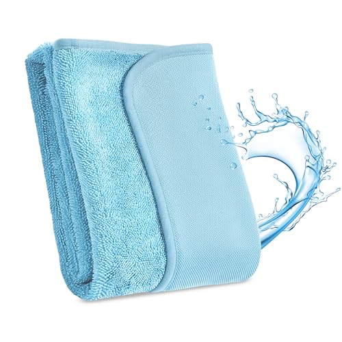Car Drying Towels (New Car Towels - Blue / 35.4" x 23.6" - 1pcs)