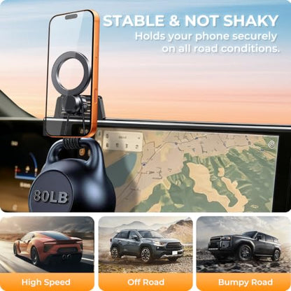 Car Phone Holder for Nissan Armada 2025 (Fit for 2025-2026 Armada, 14.3-Inch)