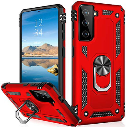 for Galaxy S21 Case (Galaxy S21 (Small 6.2") / Red)