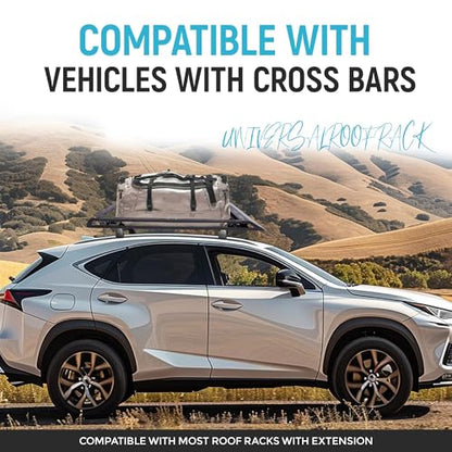 50" Roof Rack Cargo Basket W (50.38" x 39" x 4.75")